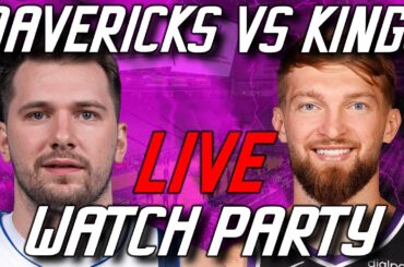 Mavericks vs Kings Live Watch Party - NBA Regular Season 2023-2024