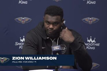 Zion Williamson on 3Q run, upcoming homestand | Pelicans-Thunder Postgame Interview 3/26/24