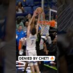 IMPRESSIVE block by Chet Holmgren! ❌ | #Shorts