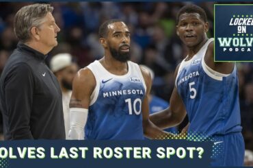 Minnesota Timberwolves keep TJ Warren, what do they do with last roster spot? Plus Wolves-Pistons