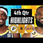 Indiana Pacers vs. Los Angeles Lakers 4th-QTR P2 Highlights | March 24 | NBA Season 2024