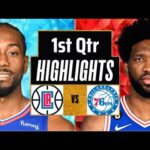 LA Clippers vs Philadelphia 76ers Full Highlights 1st QTR | Mar 27 | 2024 NBA Regular Seasons