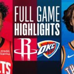 ROCKETS at THUNDER | FULL GAME HIGHLIGHTS | March 27, 2024