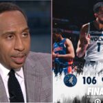 ESPN reacts to Timberwolves beat Pistons 106-91 to hit 50-win mark for 5th time in 35 seasons