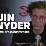 Hawks vs. Trail Blazers Postgame Press Conference: Quin Snyder