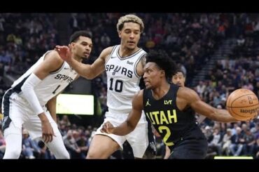 San Antonio Spurs vs Utah Jazz - Full Game Highlights | March 27, 2024 | 2023-24 Season