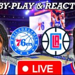 Philadelphia Sixers vs Los Angeles Clippers Live Play-By-Play & Reaction