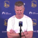 Steve Kerr Postgame Interview - Warriors overcome Green’s early ejection to beat Magic 101-93