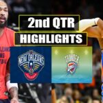 New Orleans Pelicans vs Oklahoma City Thunder 2nd QTR HIGHLIGHTS | March 26 | 2024 NBA Season