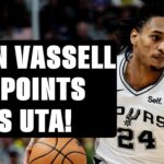 Devin Vassell DOMINANT 31 PT Game vs Utah Jazz | 3.27.2024