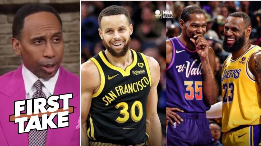 FIRST TAKE | Bad for NBA if LeBron, Steph Curry & Kevin Durant are in Play-in? – Stephen A weighs in