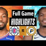LA Clippers vs. Indiana Pacers Full Game Highlights | March 25 | NBA Season 2024
