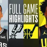 Game Recap: Spurs 118, Jazz 111
