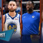 Stephen Curry sounds off on Draymond’s ejection & Rockets taunt Warriors | NBA | FIRST THINGS FIRST