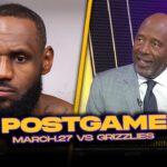 Lakers/Grizzlies Postgame, J.Worthy, LeBron, Rui, Dinwiddie, Coach Ham Reactions | March 27, 2024