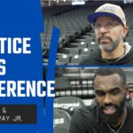 Jason Kidd & Tim Hardaway Jr. | Practice Press Conference | 03/28/24