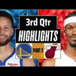 Golden State Warriors vs Miami Heat 3rd QTR Part 2 - Highlights | Mar 26 | 2024 NBA Seasons