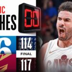 Final 3:02 EXCITING ENDING 76ers vs Cavaliers 🔥 | March 29, 2024