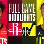 ROCKETS at JAZZ | FULL GAME HIGHLIGHTS | March 29, 2024