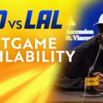 Indiana Pacers Postgame Media Availability (vs. Los Angeles Lakers) | March 29, 2024