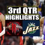 Utah Jazz vs Houston Rockets 3rd QTR HIGHLIGHTS | March 29 | 2024 NBA Season