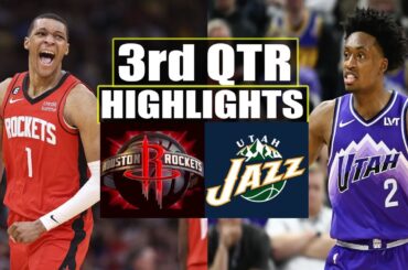 Utah Jazz vs Houston Rockets 3rd QTR HIGHLIGHTS | March 29 | 2024 NBA Season