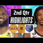 Memphis Grizzlies vs. Los Angeles Lakers 2nd-QTR Full Highlights | March 27 | NBA Season 2024