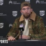 Domantas Sabonis discusses Friday's 107-103 loss to the Mavs; his Kings losing ground in standings