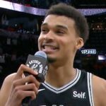 Victor Wembanyama Shouts Out Spurs Crowd After Career-High & OT Win vs. Knicks