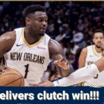 CLUTCH WIN! Zion Williamson outduels Giannis and delivers signature win for New Orleans Pelicans