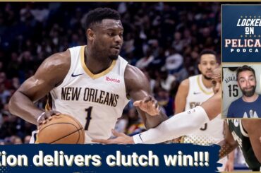 CLUTCH WIN! Zion Williamson outduels Giannis and delivers signature win for New Orleans Pelicans