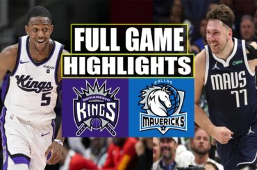 Sacramento Kings vs Dallas Mavericks FULL GAME HIGHLIGHTS | March 29 | 2024 NBA Season