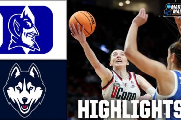 NCAA Tournament Sweet 16: Duke Blue Devils vs. UConn Huskies | Full Game Highlights