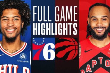 76ERS at RAPTORS | FULL GAME HIGHLIGHTS | March 31, 2024