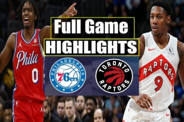 Toronto Raptors VS Philadelphia 76ers FULL GAME HIGHLIGHTS | March 31 | 2024 NBA Season