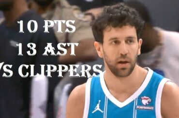 Vasilije Micic 10 Pts 13 Ast LA Clippers vs Charlotte Hornets HIGHLIGHTS
