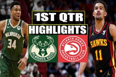 Atlanta Hawks VS Milwaukee Bucks 1ST  QTR HIGHLIGHTS | March 30 | 2024 NBA Season