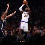 LeBron gets standing ovation in road win vs Brooklyn (40 PTS, 13-17 FG, 9-10 3PT) | March 31, 2024