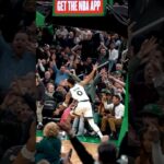 Tatum CELEBRATES after three over DURANT