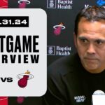 Postgame Interview: Erik Spoelstra