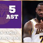 LeBron James SUPERSTAR 40 PTS Performance in his 21st Season | Mar 31 | Lakers vs Nets