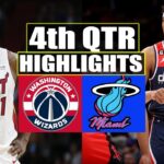 Washington Wizards vs Miami Heat 4th QTR HIGHLIGHTS | March 31 | 2024 NBA Season