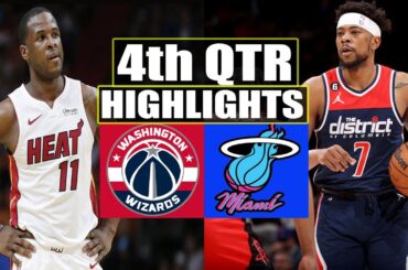 Washington Wizards vs Miami Heat 4th QTR HIGHLIGHTS | March 31 | 2024 NBA Season