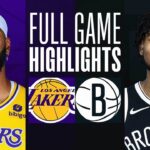 Game Recap: Lakers 116, Nets 104