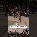 LeBron James is on FIRE 🔥 8/9 from 3 👀 | #Shorts