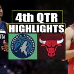 Minnesota Timberwolves vs Chicago Bulls 4th QTR HIGHLIGHTS | March 31 | 2024 NBA Season