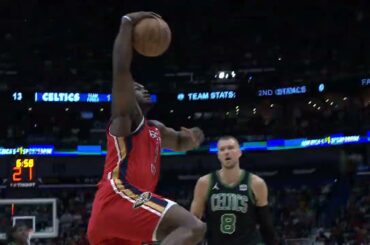 Pelicans Highlights: Zion Williamson w/ 25 vs. Boston Celtics 3/30/24