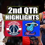 Washington Wizards vs Miami Heat 2nd QTR HIGHLIGHTS | March 31 | 2024 NBA Season