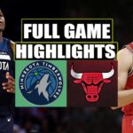 Minnesota Timberwolves vs Chicago Bulls FULL GAME HIGHLIGHTS | March 31 | 2024 NBA Season