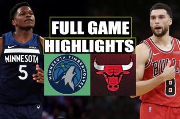 Minnesota Timberwolves vs Chicago Bulls FULL GAME HIGHLIGHTS | March 31 | 2024 NBA Season